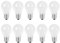 NCC-Licht 10 Stück Birnenlampe Standard matt E27 100W warmweiß dimmbar 230V