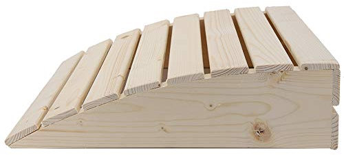 Tbest Sauna-Kopfstütze aus Holz, Praktisches, Bequemes Sauna-Kissen, Kopfstütze, Saunazubehör, Zubehör
