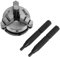Dreibackenfutter K01-50 Scroll Chuck Mini Holzbearbeitung Handfutter Backenfutter 50mm 1.97mit 3 Backen und Befestigungsgewinde
