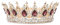 Salmue Couronne de mariée, Strass Accessoires de Cheveux de Mariage diadème Couronne Ronde à la Main mariée de Bal de Mariage Bijoux Couronne de Mariage diadème de Mariage Tiara, Strass, Carnelian,