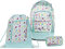Satch Pack Schulrucksack Set 3tlg. inkl. Schlamperbox und Sportbeutel (Dreamy Mosaic)