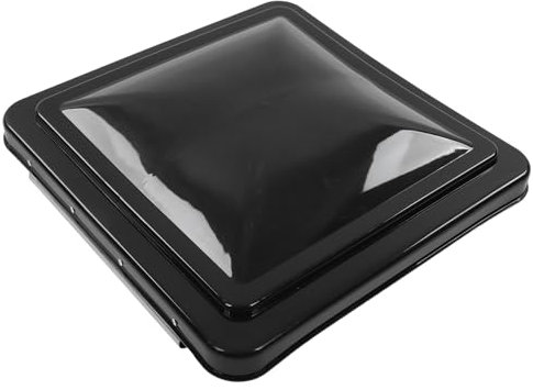 aqxreight Couvercle D'aération de Toit pour Camping-car, Ventilation Efficace, économie D'énergie, Conception Anti-pluie, Gain de Place, pour Camping-car, Remorque, Ventline (BLACK)