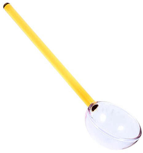 Cabilock cuchara de cristal cuchara de té helado s de té helado tapas ice cream scoop s soperas cucharillas s de postre da de postre transparente Vidrio