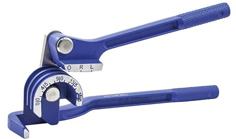 Faithfull Mini Pipe Bender – Manual Copper Pipe Bender for 6mm, 8mm & 10mm Pipes, Handheld Tube Bending Tool for Plumbing & Heating Tasks