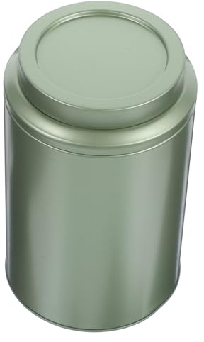 MOTHNUR Barattolo Ermetico in per tè e Alimenti Contenitore Sigillato in Antiruggine Scatola Piccola e Portatile per Conservare Foglie tè e Prodotti Sfusi Design Robusto e Lucidato per