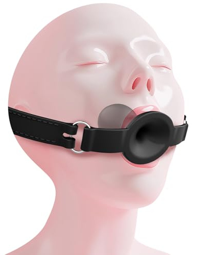 Bondage Gag for deep Throat Training|Lassen Sie Sich das Wasser im Mund zusammenlaufen|Gag Mouth|Mouth Ball,Breathable Ball Gag|SM Game Erotic Sex Toys|for Men Women Couple