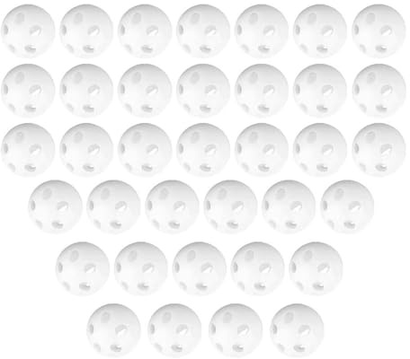 MUSISALY 60 Boules de Grelots Blanches en Plastique pour Hochets de Poupée et Jouets en Peluche, Légères Son Doux, pour Réparation et Bricolage Bébé