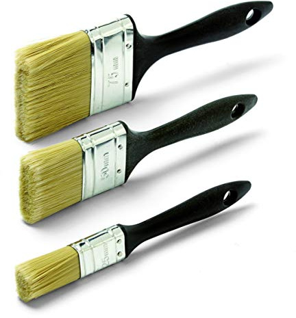 Yes Pinselset M 3-teilig Flachpinsel 25, 50 und 75mm, 70397