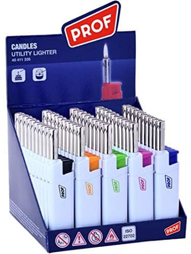 SUPPLIER Accendigas Fiam. RIC. Prof Mini White 50 Pezzi Misti in Offerta