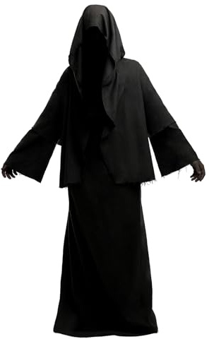 Funidelia Disfraz Oficial de Nazgul - El Señor de los Anillos para hombre, Incluye túnica con capucha, Talla Estándar - Traje para adultos para fiestas, Carnaval y Halloween