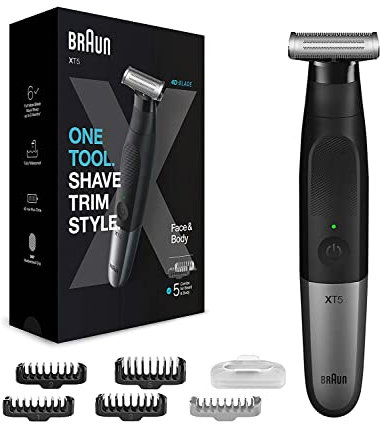 Series x - regolabarba - nero/argento xt5100