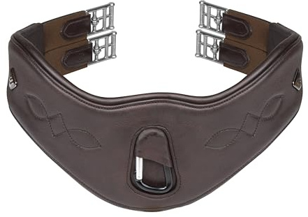 Shires Velociti Lusso Anatomical Girth - Havana 46