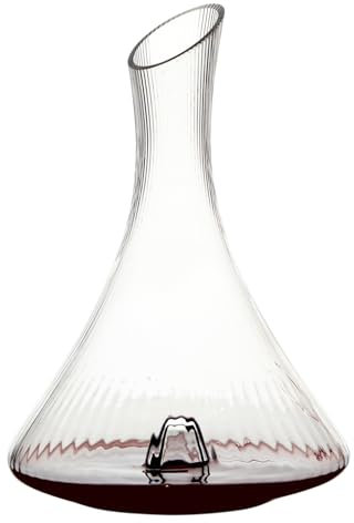 Anton Studio Designs Empire Carafe à vin faite main pour vin rouge ou blanc 295 cl Transparent