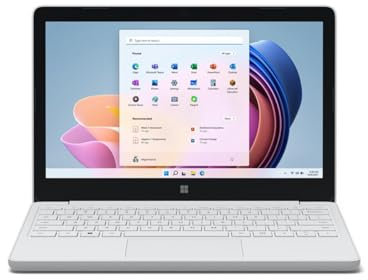 2021 Microsoft Surface Laptop SE con Intel Celeron N4120 (11.6-pollici, 8GB RAM, 128GB SSD) (QWERTY Inglese) Ghiacciaio (Ricondizionato)