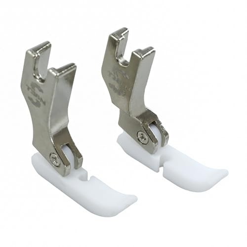 Blooy - T36N + T36LN Piedino in plastica per cerniere industriali a 1 ago per macchine da cucire JUKI, Brother, Jack, Consew, Singer (10 pezzi)