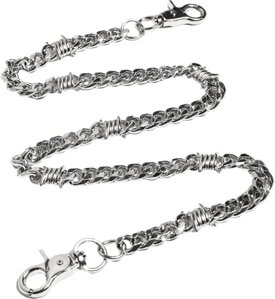 PINKPIN Biker Wallet Chain, Heavy Duty Pocket Chain with Round Clasp, Men Chains for Jeans, Pants Clothing Accessories