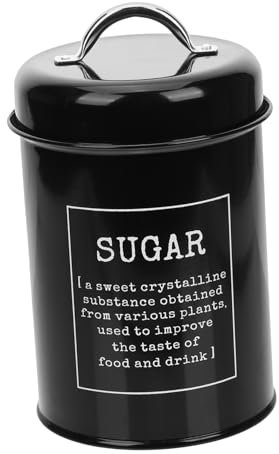 Amosfun Lata De Café Tarros De Dulces Con Tapas Lata De Azúcar Tarro De Café Contenedores Sellados Para Alimentos Contenedor Sellado Vacío Contenedor De Café Contenedores De