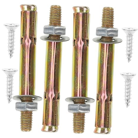 HOLIDYOYO Expansion Bolts Fasteners Multi-use Screws Countersunk Bolts for Home Fixing Screws Expansion