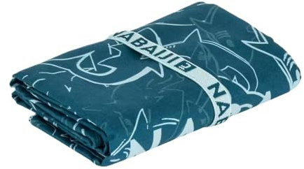 NABAIJI Compact Microfibre Swimming Towel Size L 80 x 130 cm - Print