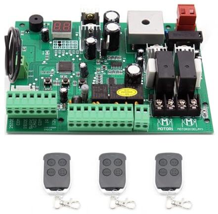 Placa PCB De Tipo Universal De 24V for Abridor De Puerta Oscilante Automático De Dos Brazos, Panel De Control, Sistema De Centro De Control Inteligente