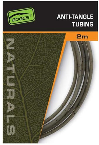 Fox Edges Naturals Anti Tangle Tubing X - 2m Tube, Angelzubehör zum Karpfenangeln, Schlauch für Karpfenrigs