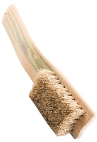 TENDYCOCO Pennello lungo in setola di bambù spazzolino setole morbide spazzole per scarpe spazzola per la pulizia delle scarpe da ginnastica spazzola la pulizia della pelle scamosciata