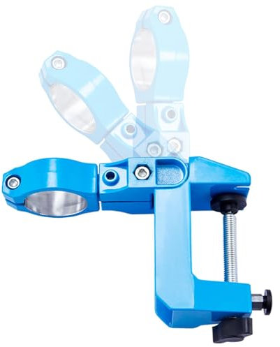 Nybhyjka Soporte de taladro de banco | Soporte multifuncional de metal para taladro eléctrico | Soporte de mesa, soporte de amoladora de aleación de aluminio para mesas horizontales, verticales e