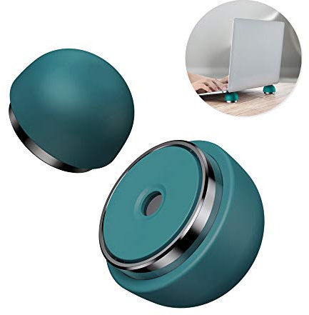 nediea Laptop Kühlpads, Tastatur Ständer Erhöhung, Klein unsichtbarer Laptop Kühler, Magnetische Fußwärmer Pads für Notebook/MacBook Pro/MacBook Air/iPad Pro/iPad Air/Surface/Tablets/Kindle