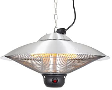 La Hacienda Hanging Heater Silver 69566