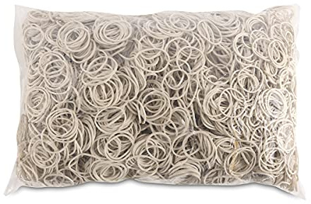 Elastici per UFFICIO PRODOTTI Diametro 25mm 1,5x1,5mm 1000g Bianco/Piccoli Accessori Ufficio/Tipo-Standard/Materiale-Gomma/Peso (g)-1000 / Colore-Bianco/Dimensione-1,5x1,5mm