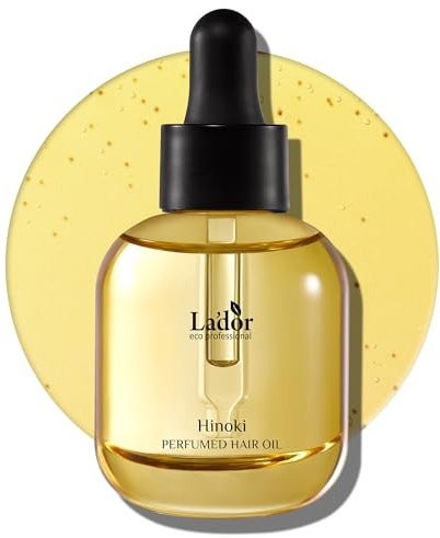 LA'DOR Lador Huile de parfum pour cheveux secs et abîmés - Parfum nourrissant anti-frisottis - Sans rinçage - Sans sulfate, parabène et alcool