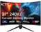 KTC 27Inch 240Hz Curved Gaming Monitor, 1000R VA, QHD(2560x1440p), 2500:1 Contrast, Support FreeSync GSync, HDMI2.0(144hz)/DP1.2(240hz)/Earphone, Tilt, 2K Computer Monitor for Gamer