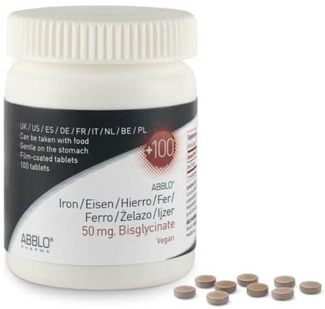 50 mg. Ferro Bisglicinato ABBLO - Delicato sullo stomaco -