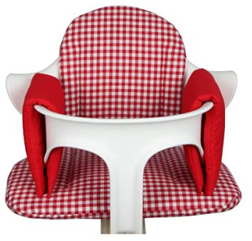 Sitzkissen wendbar für Nomi by Evomove 4tlg rot für Treppenhochstuhl