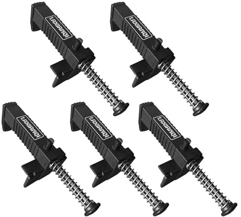 Brick Linee Runner Tool - Juego de fijador de alambre de mampostería y bloque de línea | Herramientas de construcción de albañilería para instalación de pared recta, soporte de cuerda para proyectos