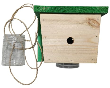 Piège à Abeilles Charpentières - en Bois Anti-Évasion Réutilisable,Boîte Piège à Essaims d'Abeilles Charpentières - pour Apiculteurs Terrasse Balcon Cour Jardin Arbre