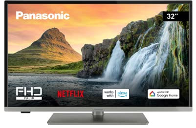 Panasonic TX-40MS360B, 40 Inch Full HD LED Smart TV, High Dynamic Range (HDR), Linux TV, Google Assistant & Amazon Alexa Support, USB Media Player, Hotel Mode, Wall-Mount Option, Black