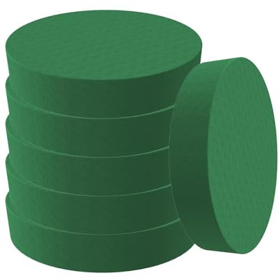 6x Spugna Per Composizione Floreale, Mattoni Di Schiuma Per Composizioni Floreali, Spugna Per Fiori Rotonda, Schiuma Di Fiori Bagnata E Asciutta, Composizione Floreale Per Matrimoni E Negozi Di Fiori