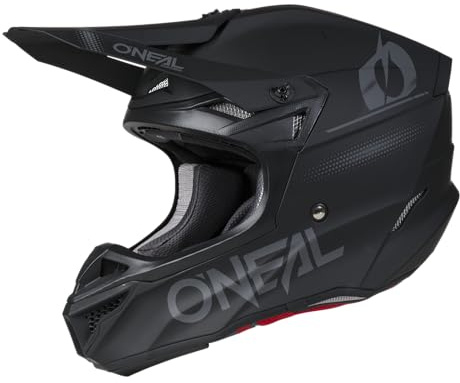 O'NEAL 5 SRS MX Helmet Adult Blackout Black/Gray 4X-Large