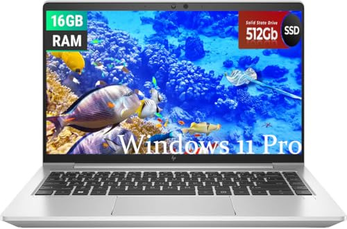 HP EliteBook 645 G9 Business Laptop, 14 FHD(1920x1080), AMD Ryzen 5 Pro 5675U, 16GB RAM, 512GB SSD, QWERTY Keyboard, Windows 11 Pro (Renewed)