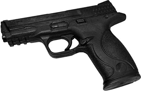 DEPICE Unisex – Erwachsene W-HGP-V2 Trainingspistole, schwarz, Uni