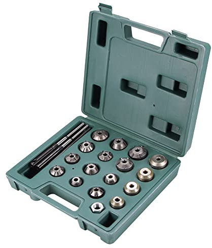 Yuikome Kit d'outils de soupape de siège de soupape pour , alésoir en carbure de tungstène, outil de réparation de disque abrasif