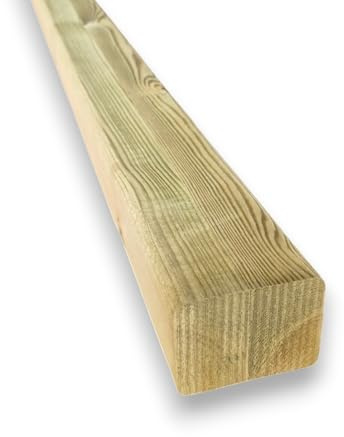 Listello in Pino Lamellare Impregnato 4,5x6 cm da 300 cm - Travetto Alta Stabilità per Esterni Classe IV e Fai da Te