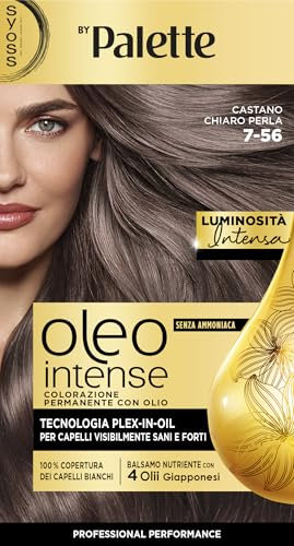 Syoss by Palette Oleo Intense, 7-56 Castano Chiaro Perla