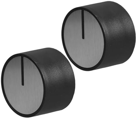 Veemoon 2pcs Gas Stove Switch Knob Replacement Cooker Knobs for Home Kitchen Cooking