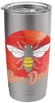 Beekeeper Bees Honey Bee Dad Stainless Steel Insulated Tumbler