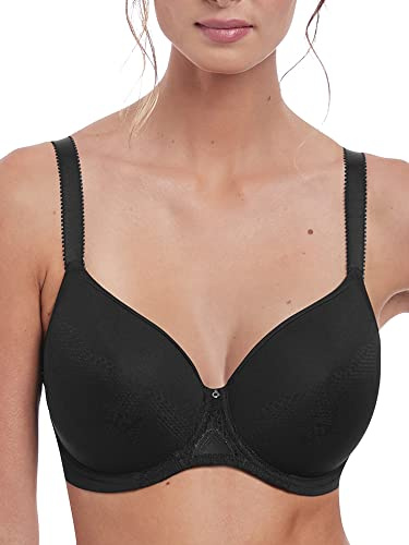 Fantasie Women's Twilight Underwire Spacer Foam Full Coverage Bra T-Shirt Bra, Black, 40DD
