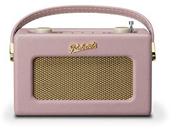 Roberts Revival UNO FM/DAB/DAB+ Digital Radio with Bluetooth, Dusty Pink