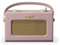 Roberts Revival UNO FM/DAB/DAB+ Digital Radio with Bluetooth, Dusty Pink