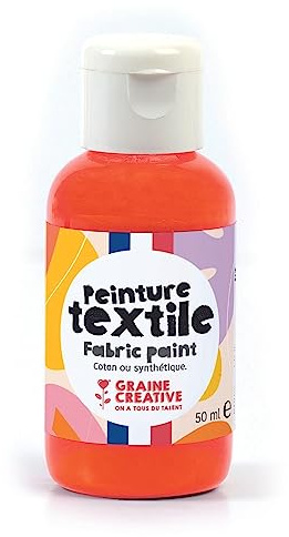 Textilfarbe 50 ml - Fluo orange